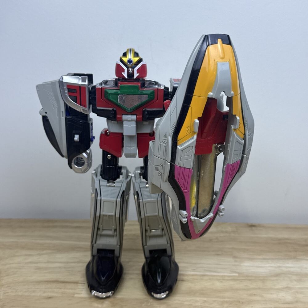 Vintage 2000 Power Rangers Time Force Timeranger DX Robo Megazord w Shield
